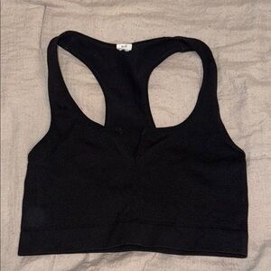 Black Crop Top
